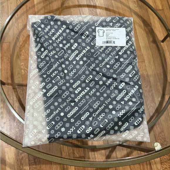 bombas men’s pima cotton crew neck t-shirt in black - Picture 3 of 6